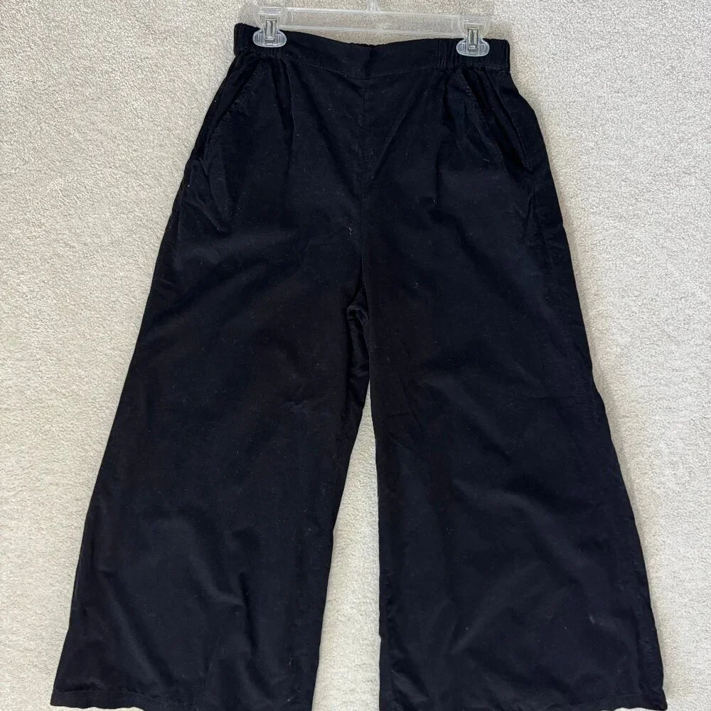 CP Shades Wendy Palazzo Baby Corduroy Pants, Black, Size Medium, New, Never Worn - Picture 3 of 6
